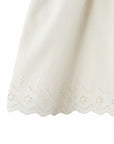 Emile et Ida - kids - embroided dress - blanc