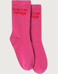 American Vintage - clypsun socks - pink