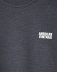 American Vintage - doven sweatshirt - carbone