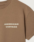 American Vintage - fizvalley t-shirt - noisette vintage