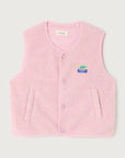 American Vintage - hoktown teddy bodywarmer - baby pink