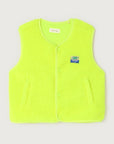 American Vintage - hoktown teddy bodywarmer - yellow fluo