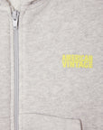 American Vintage - kodytown zip hoodie - polar melange