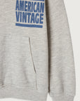 American Vintage - zofbay hoodie - heather grey