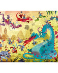 Janod - dragons puzzle - 54 pcs