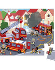 Janod - fireman puzzle - 24 pcs