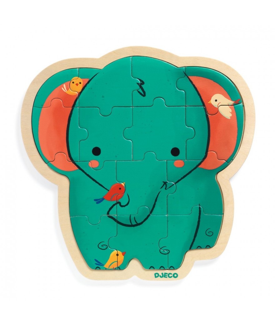 Djeco - puzzlo - elephant