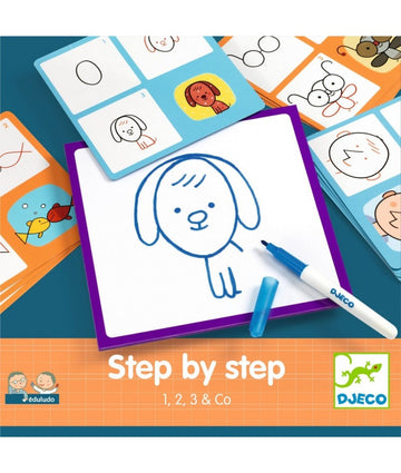 Djeco - step by step - 1, 2 3 en co