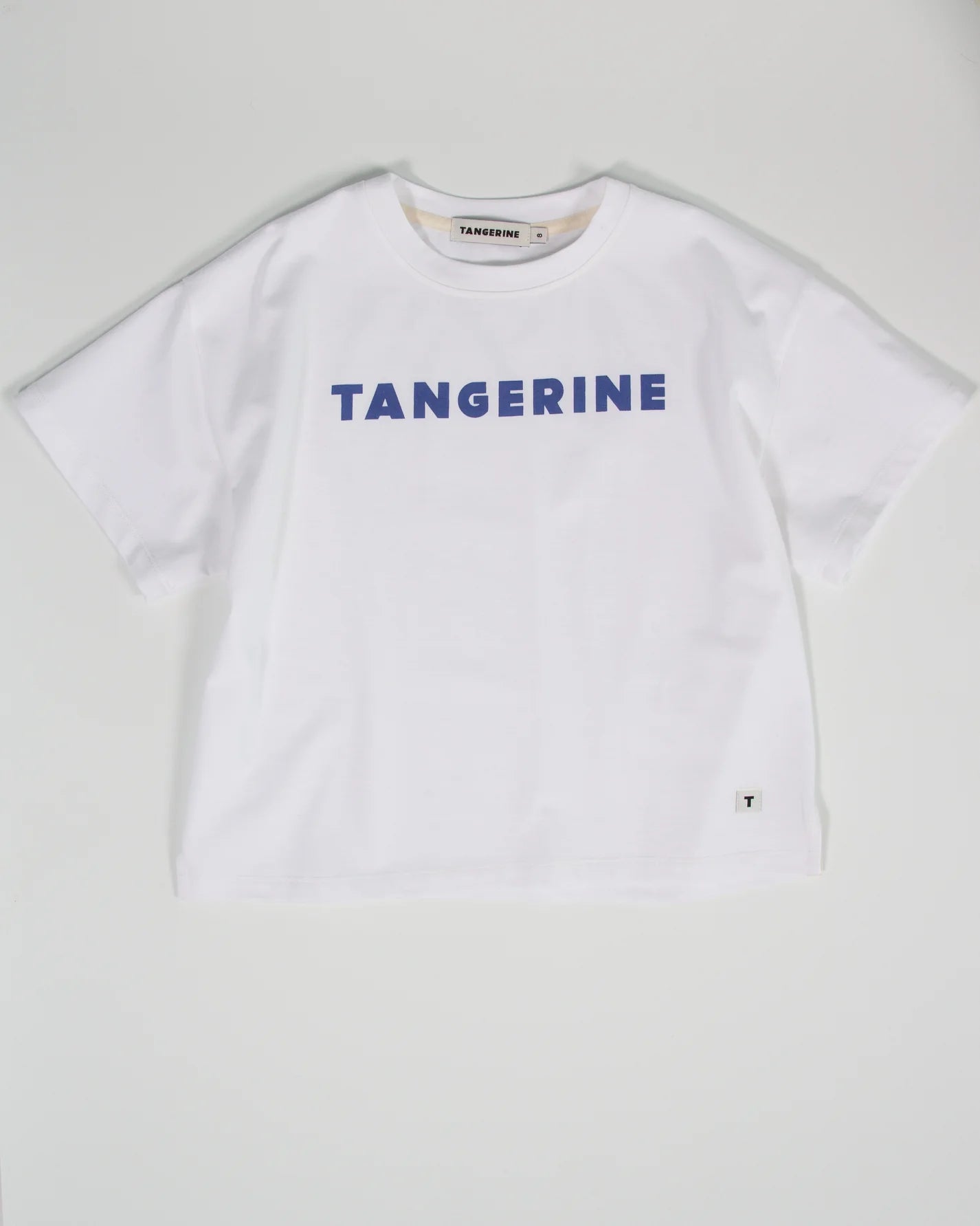 Tangerine - logo t-shirt - off white