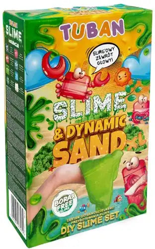 Tuban - Kit – Diy set – slime &amp; dynamic sand XL