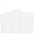 Morley - weekend - cropped oversized shirt - white