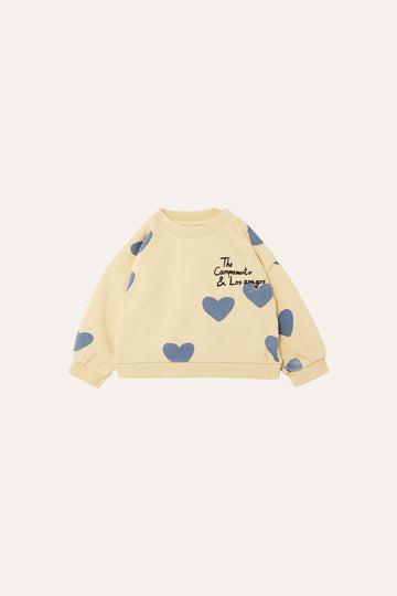 The Campamento - hearts baby sweatshirt