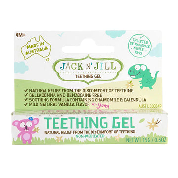 Jack n' jill - natural teething gel - Hyggekids