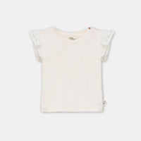 My Little cozmo - REESE205 - frill t-shirt - ivory