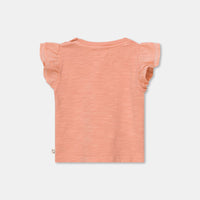 My Little cozmo - REESE205 - frill t-shirt - peach