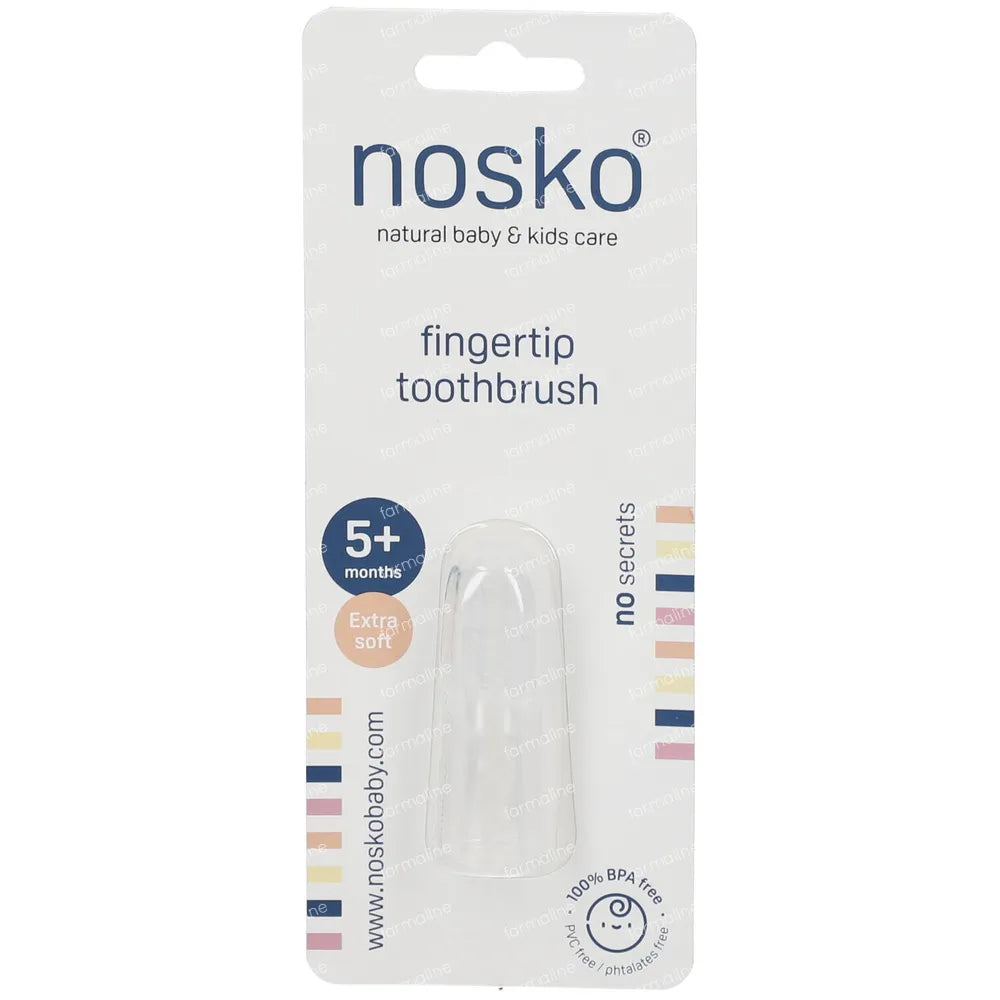 Nosko - vingertop tandenborstel - Hyggekids
