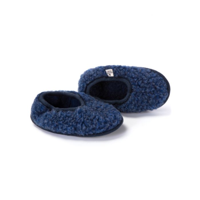 Alwero - wool booties - kids - dark blue