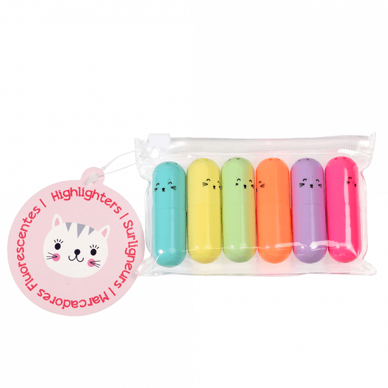 Rex London - cat highlighter (6pack)