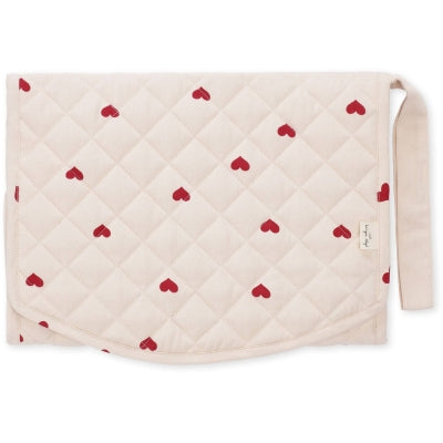 Konges Slojd - changing pad - amour rouge