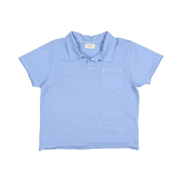 Buho - kids polo t-shirt - bluette