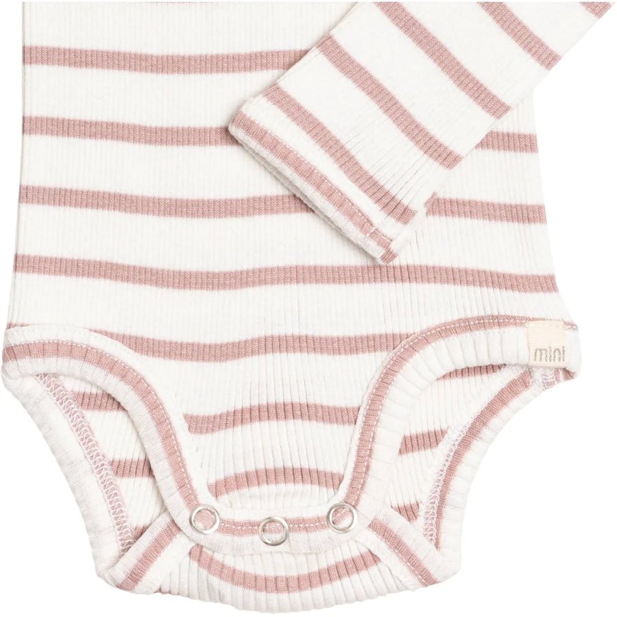 Minimalisma - bono cotton/silk body - dusty stripes