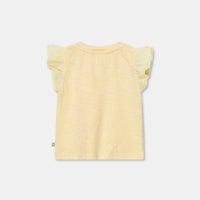 My Little cozmo - REESE205 - frill t-shirt - yellow