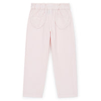 Bonton - light pants - rose stripes