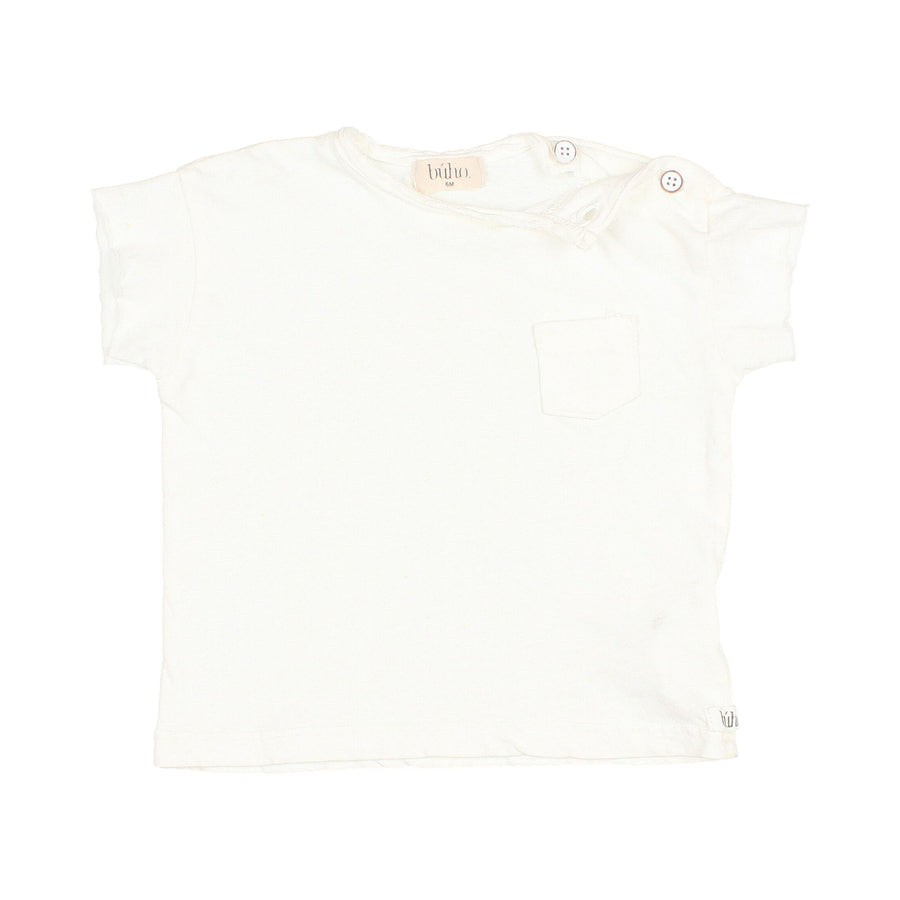 Buho - BB linen t-shirt - ecru