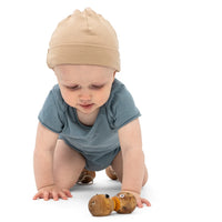 Minimalisma - filur newborn beanie - peanut