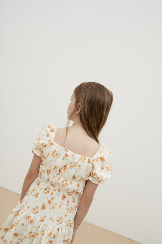 The New Society - Fiorella Dress - flower print