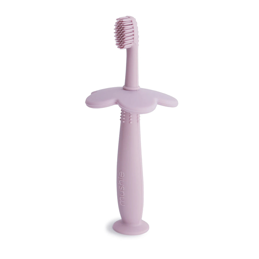 Mushie - star training toothbrush - soft lilac - Hyggekids