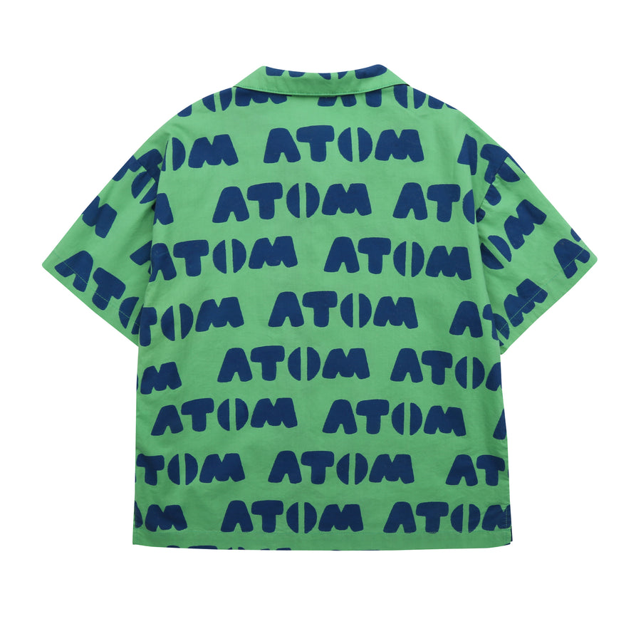 Jelly Mallow - Atom green shirt