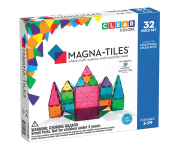 Magna Tiles - clear colors - 32 stuks - Hyggekids