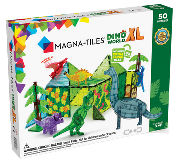 Magna Tiles - Dino world XL - 50 stuks - Hyggekids