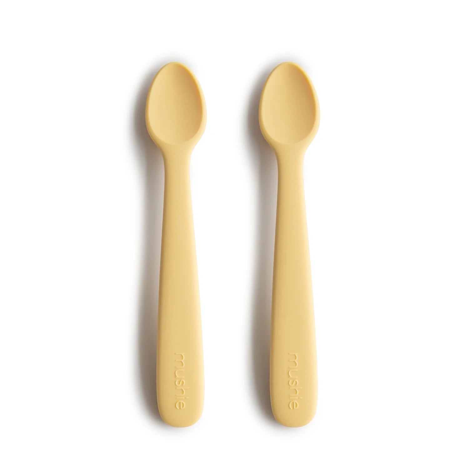 Mushie - 2 baby spoons - daffodil - Hyggekids