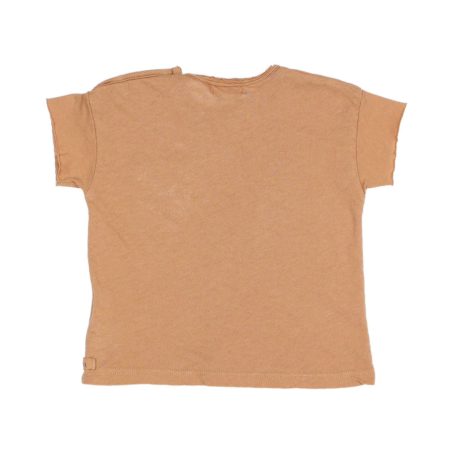 Buho - BB linen t-shirt - caramel