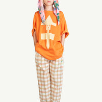 The animals observatory - elephant kids pants - ecru