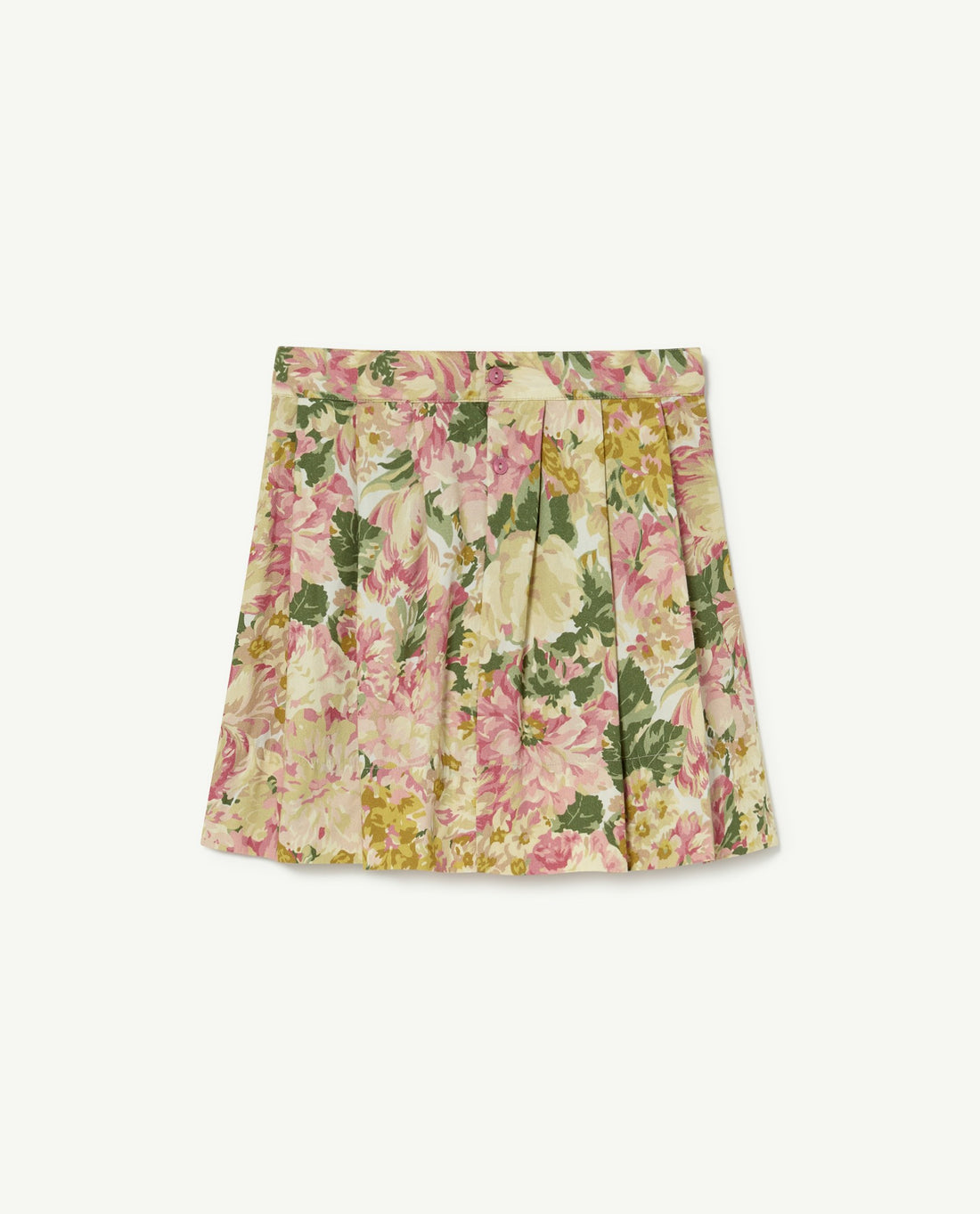 The animals observatory - turkey kids skirt - flowers