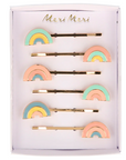 Meri Meri - enamel rainbow hair slides
