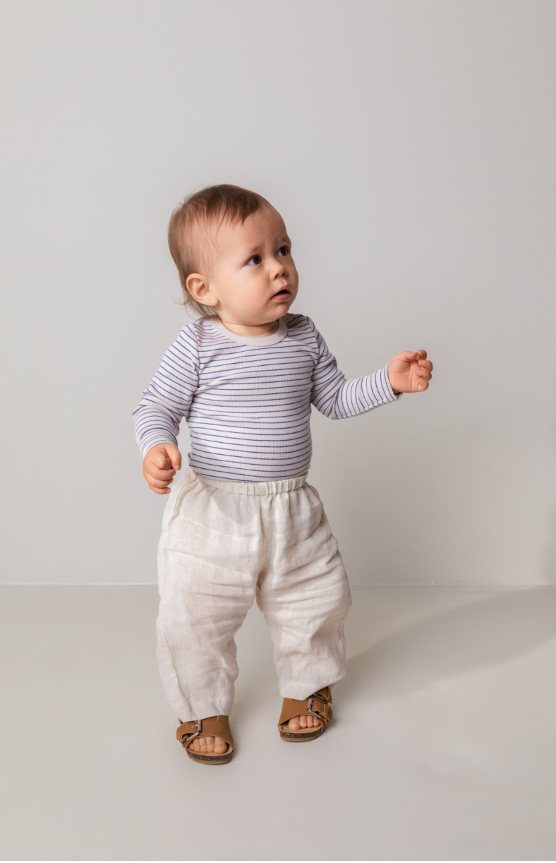 Marmar - totoro - baby linen shirt - kit