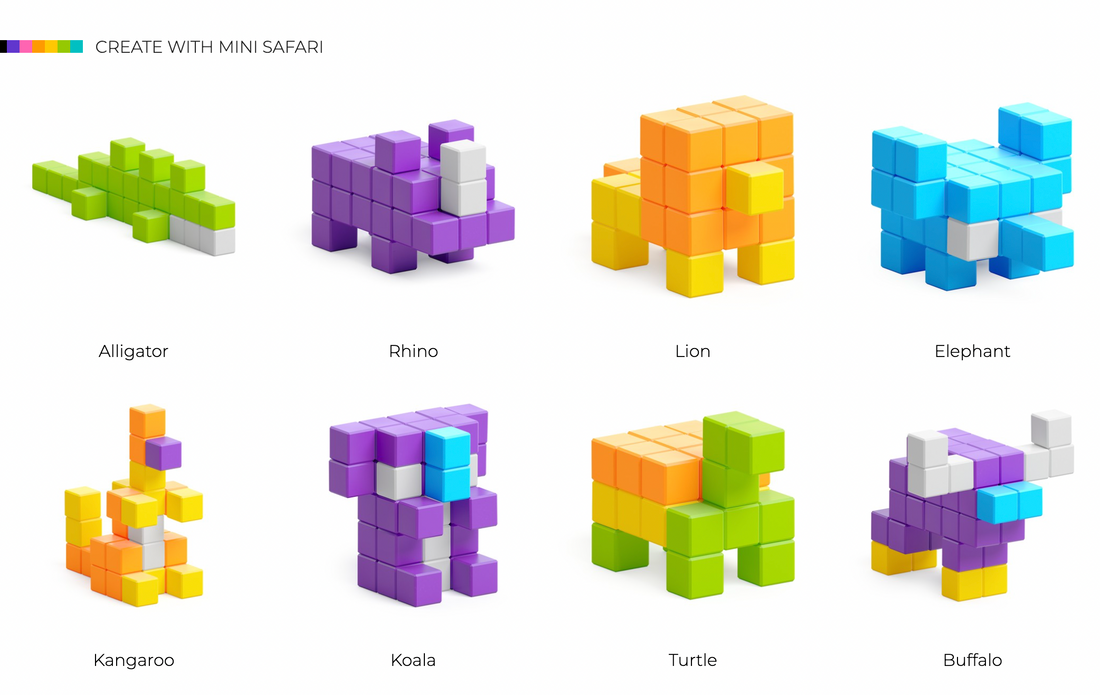 Pixio - mini safari - 137 blocks