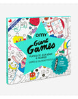 Omy - giant poster + crayons - games