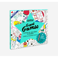 Omy - giant poster + crayons - games
