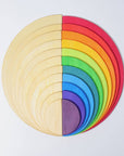 Grimm's - Rainbow Semi circles - Hyggekids