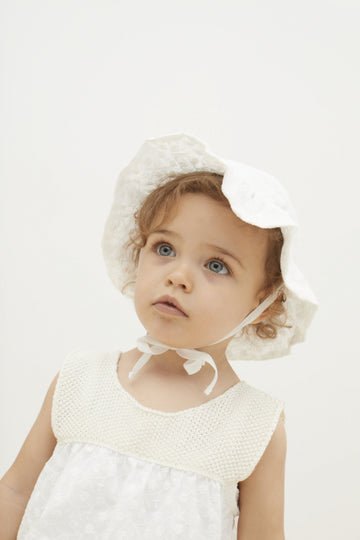 The New Society - Antonella baby Hat - off white