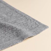 Hvid - Blanket - frankie - grey melange - Hyggekids