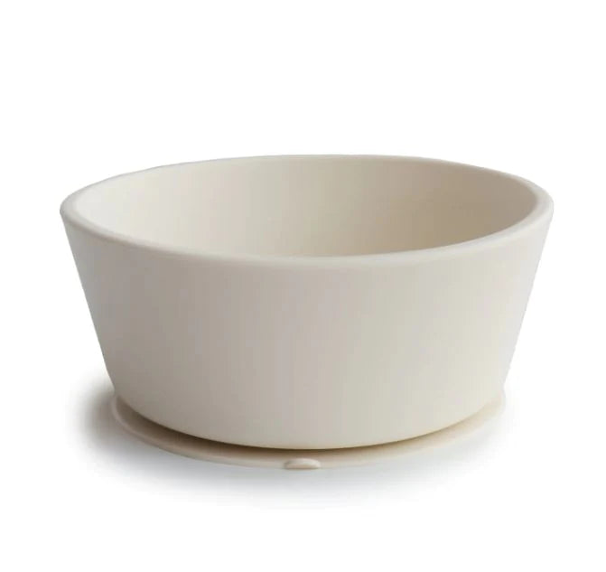Mushie - Silicone bowl - ivory