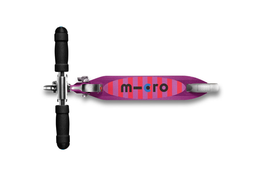 Micro Step - Scooter Micro sprite led - purple stripe - Hyggekids