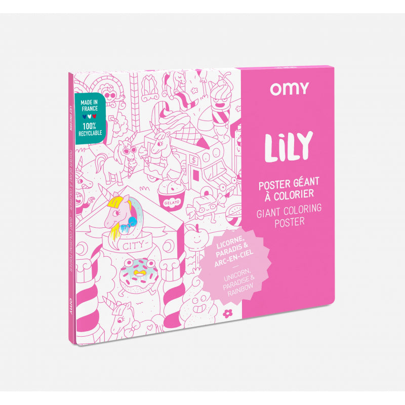 Omy - giant poster 100X70 - lily