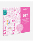 Omy - giant poster 100X70 - lily